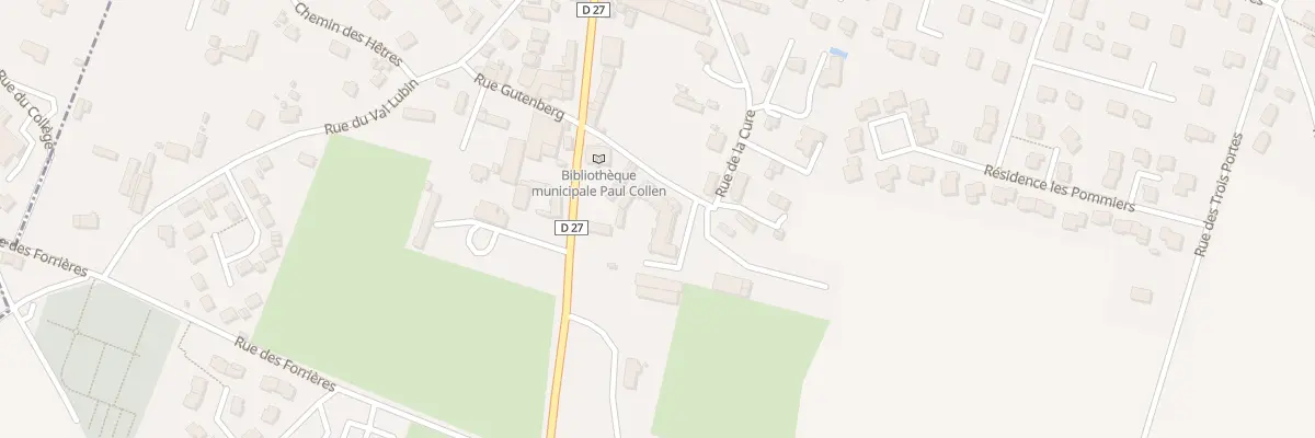 Plan du 47 Rue de la Cure à Luneray