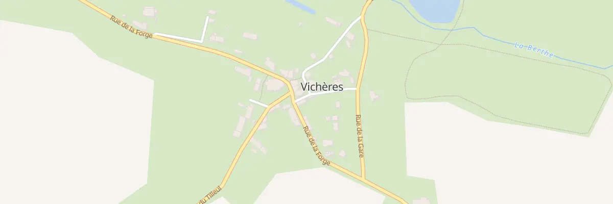Plan du 9 Rue de la Forge à Vichères
