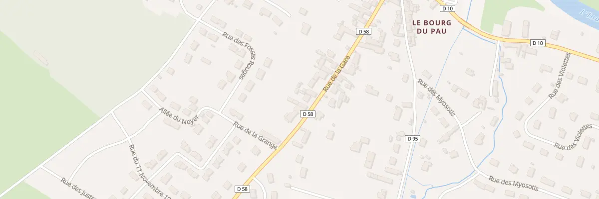Plan du 28 Rue de la Gare à Reignac-sur-Indre