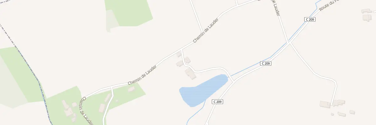 Plan du 83 Lauder Haut à Cazideroque