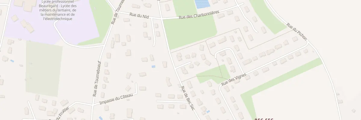 Plan du 26 Rue du Bec Sec à Auzouer-en-Touraine