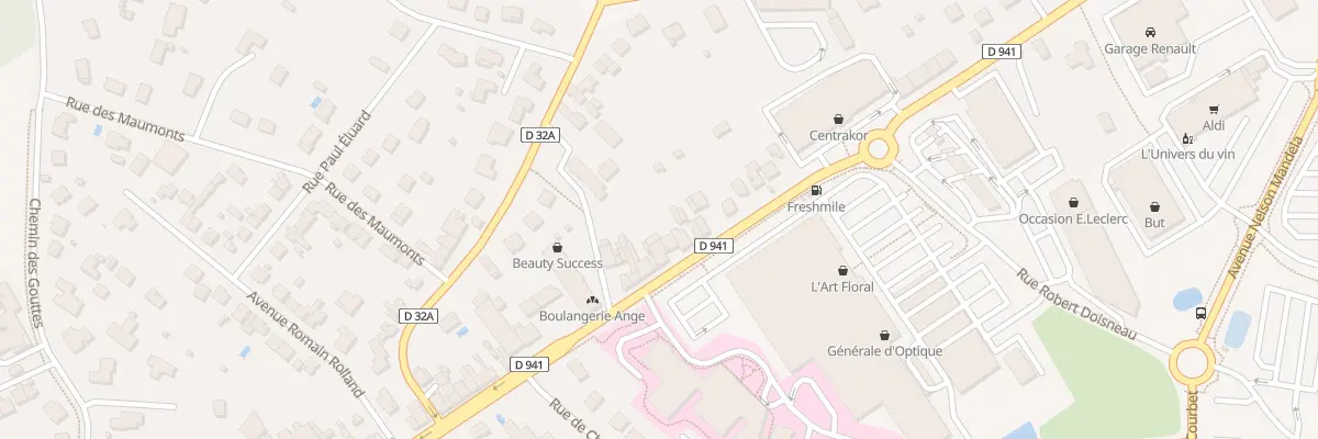 Plan du 31 Av Oradour Glane à Saint-Junien