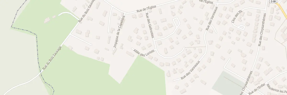 Plan du 23 All des Loriots à Villers-Écalles