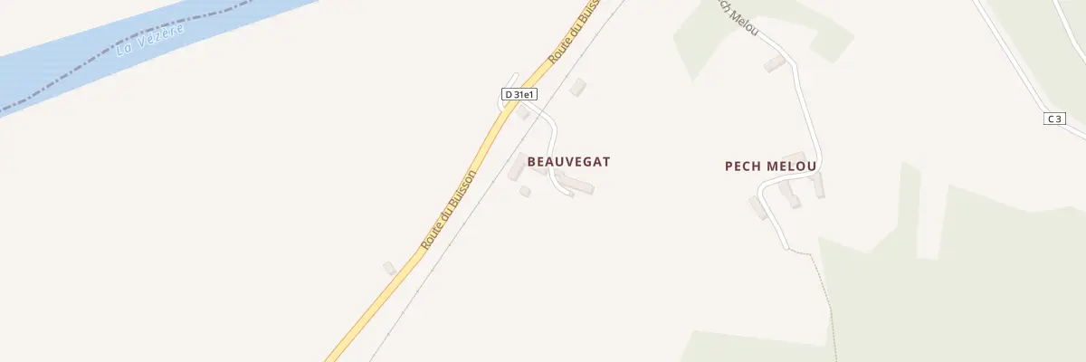 Plan du 80 Imp de Beauvegat à Saint-Chamassy