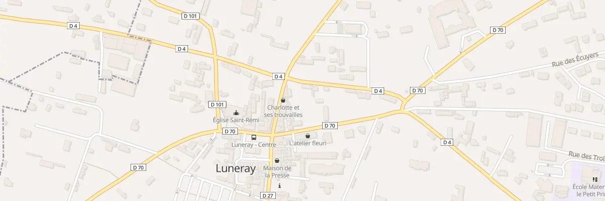 Plan du 11 Rue du Puits à Luneray