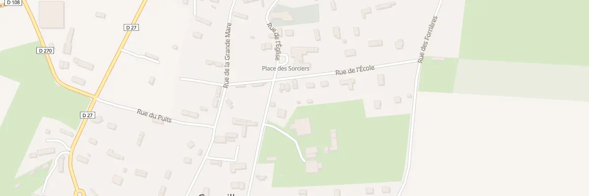 Plan du 94 Rue de l’Ecole à Greuville
