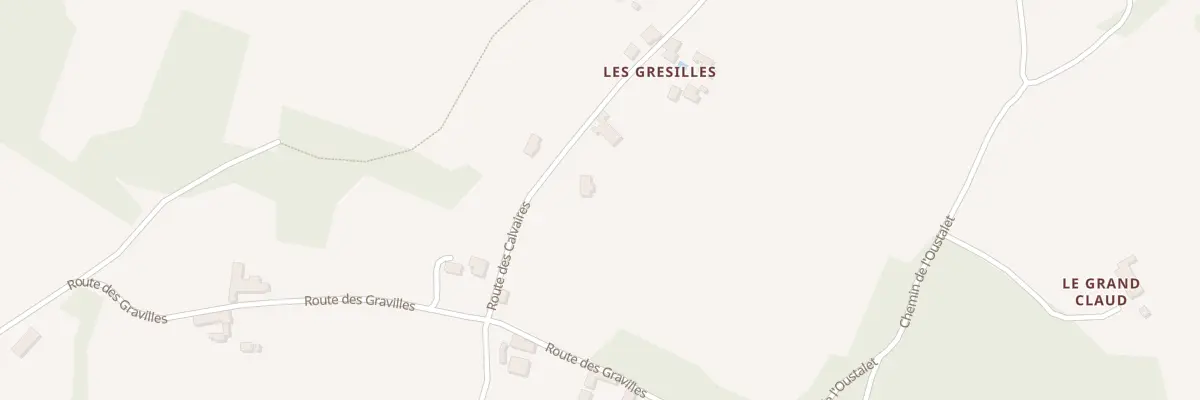 Plan du 1171 Rte des Calvaires à Eyzerac