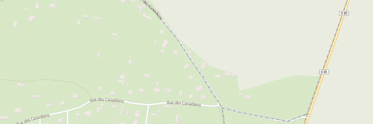 Plan du 62 Rue des Canadiens à Tourville-la-Campagne