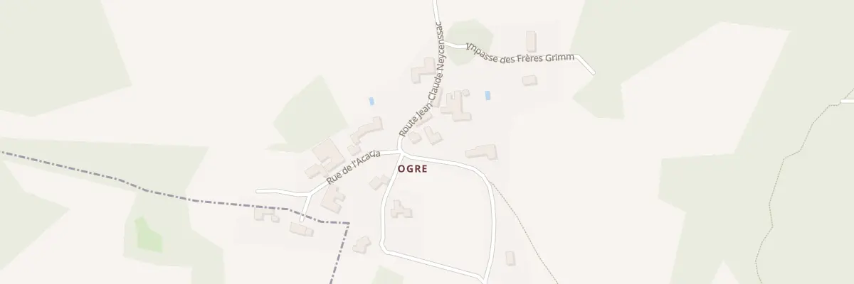 Plan du 1907 Rte Jean-Claude Neycenssac à Saint-Jory-las-Bloux