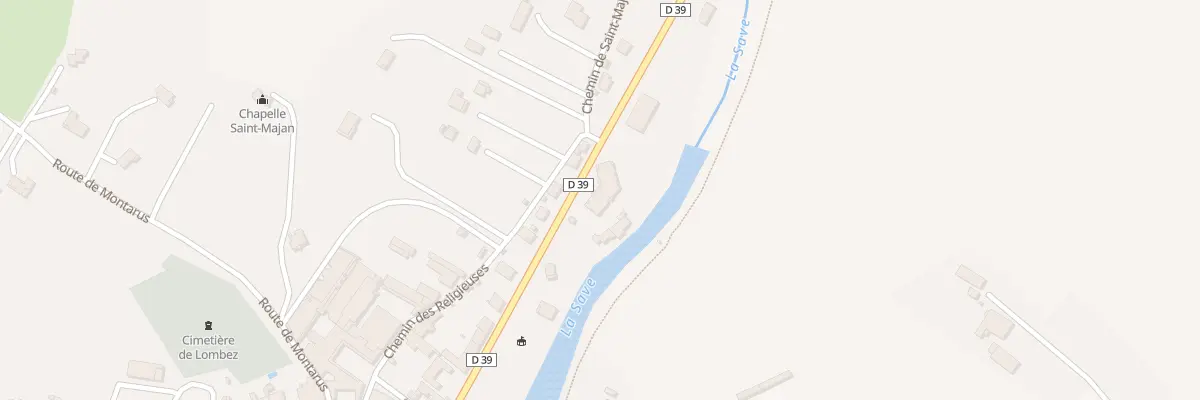 Plan du 5324 L’Hopital à Lombez