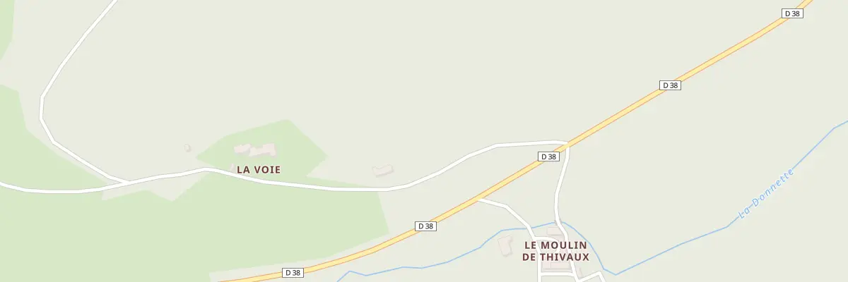 Plan du 2 La Voie à Bretoncelles