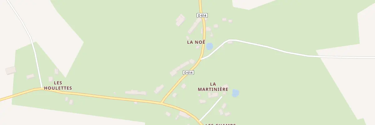 Plan du 23 La Noë au Pas-Saint-l’Homer