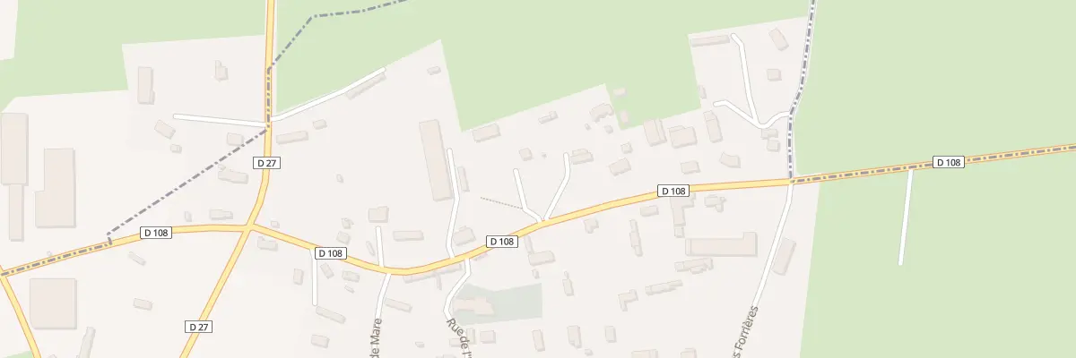 Plan du 8 Imp de Canteleu à Greuville