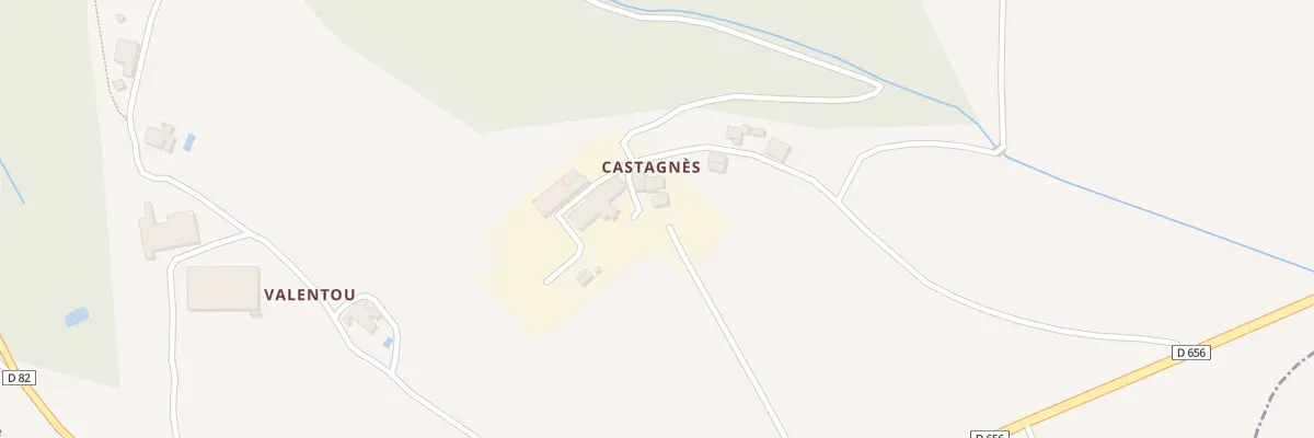 Plan du 5038 Castagne à Saint-Beauzeil