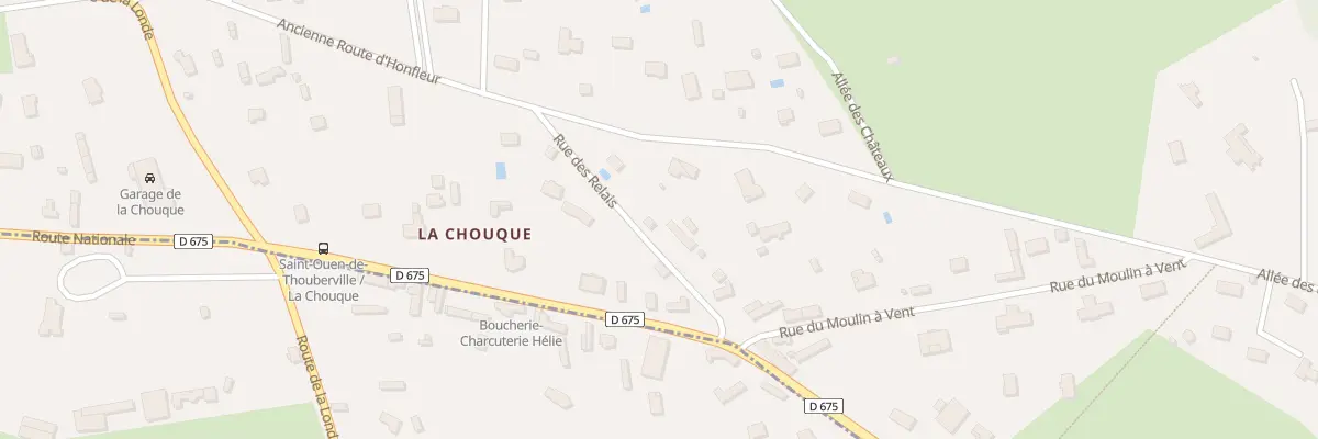 Plan du 2 Rue des Relais à Caumont