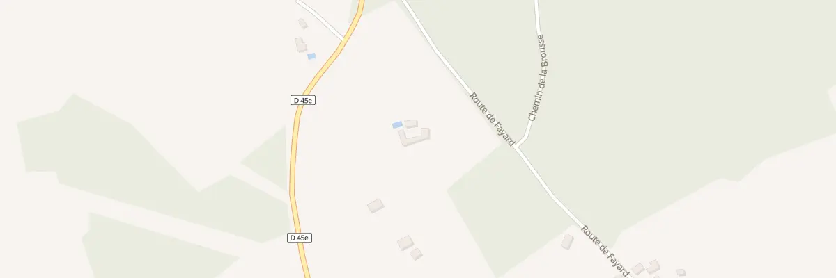 Plan du 200 Rte de Fayard à Bassillac et Auberoche