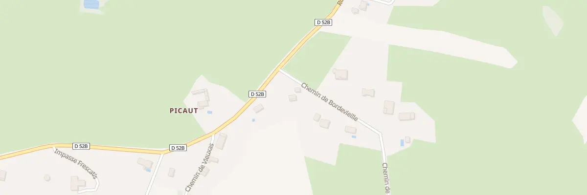 Plan du 1 Vieuxas à Benque