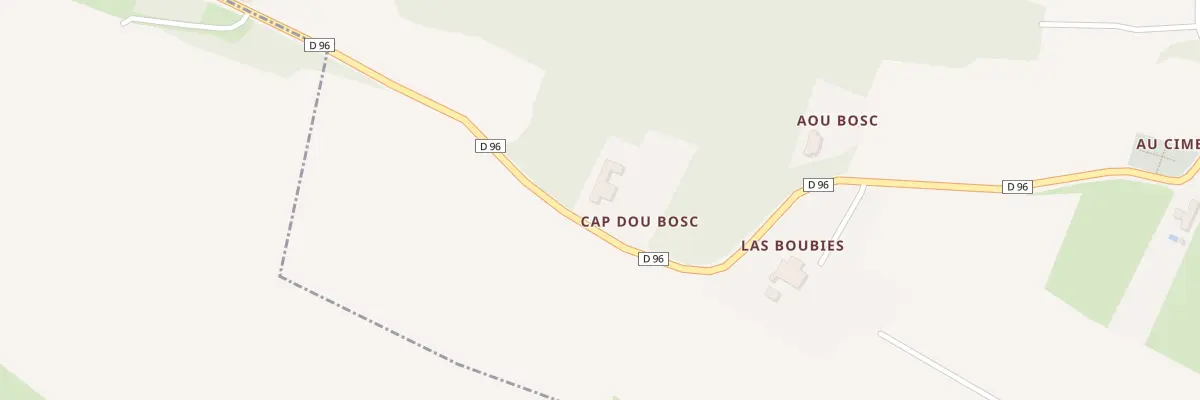 Plan du 28 Cap Dou Bosc à Frontignan-Savès