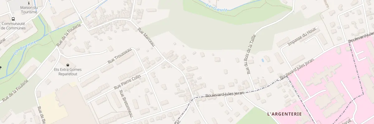 Plan du 49 Rue Marceau à Château-Renault