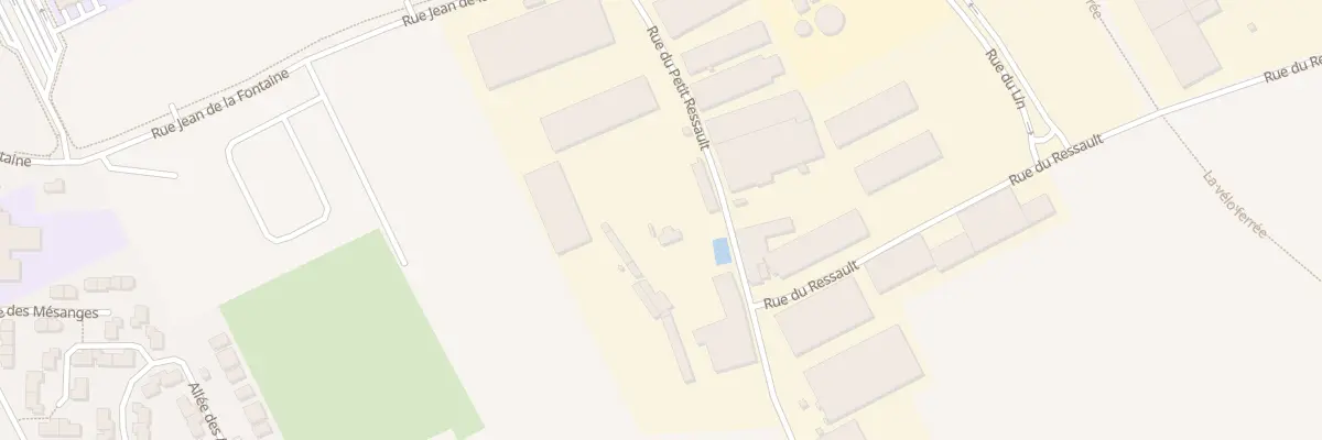 Plan du 9002 Rue du Ressault au Neubourg