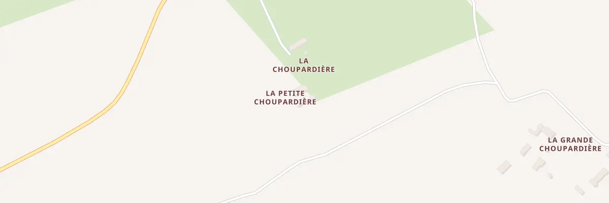 Plan du 4 La Petite Choupardière à Choue