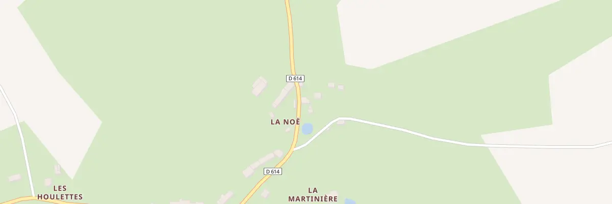 Plan du 24 La Noë au Pas-Saint-l’Homer