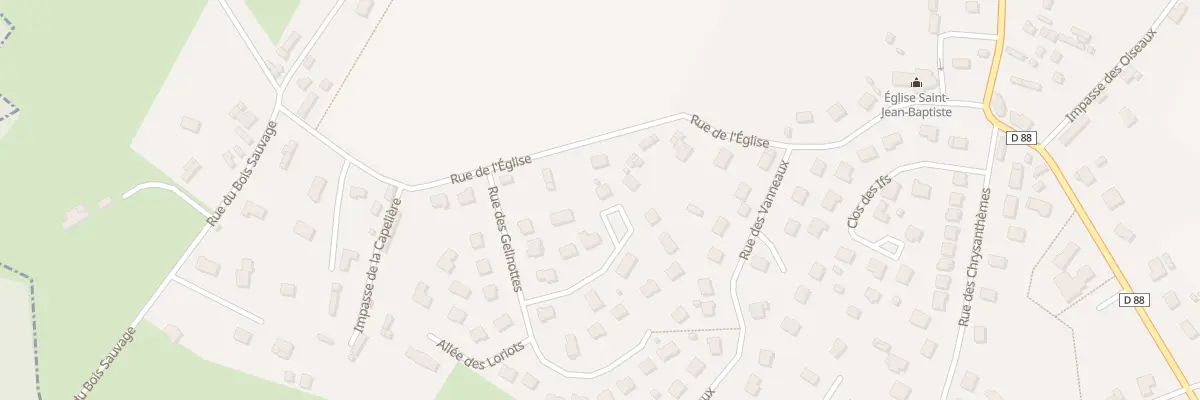 Plan du 136 All des Bergeronnettes à Villers-Écalles
