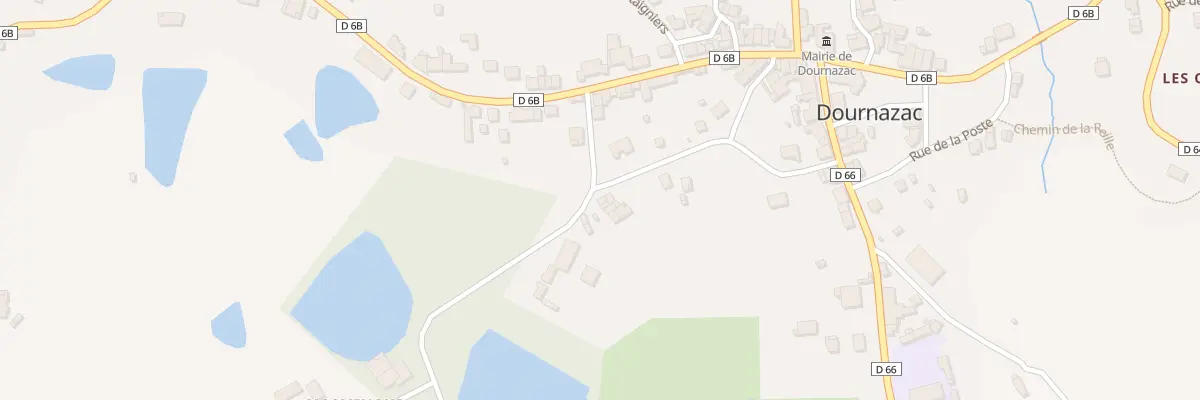 Plan du 21 Rue de la Fontaine Saint Pierr à Dournazac