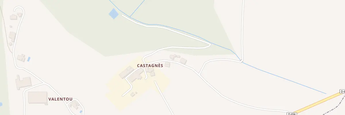 Plan du 5037 Castagne à Saint-Beauzeil