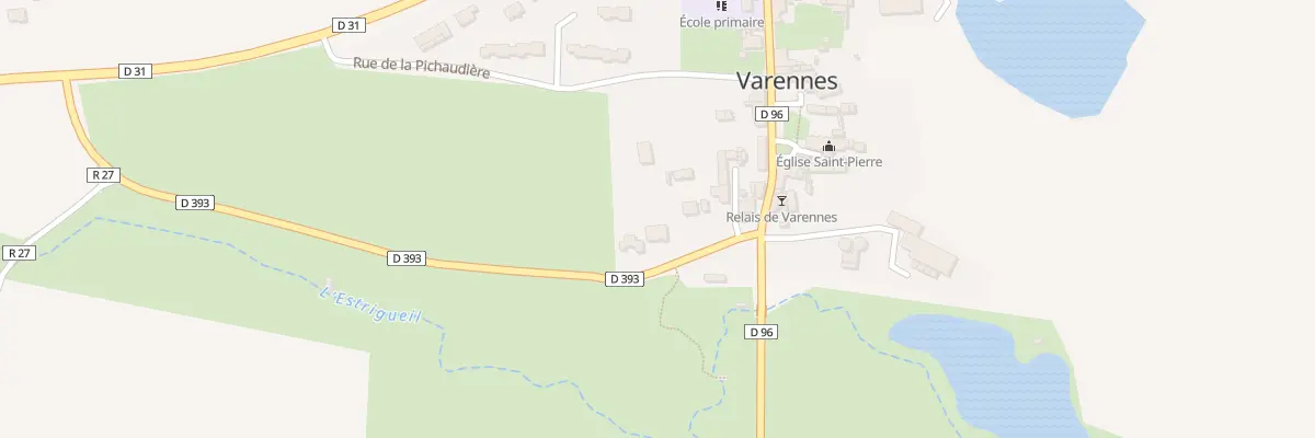Plan du 6 Rue du Lavoir à Varennes