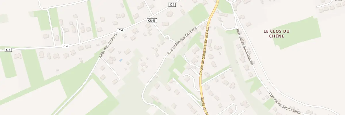 Plan du 9 Rue Vallee des Ombres à Lussault-sur-Loire