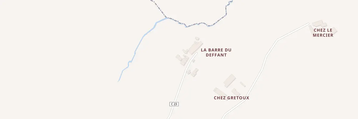 Plan du 1 La Barre du Deffant à Val-d’Oire-et-Gartempe
