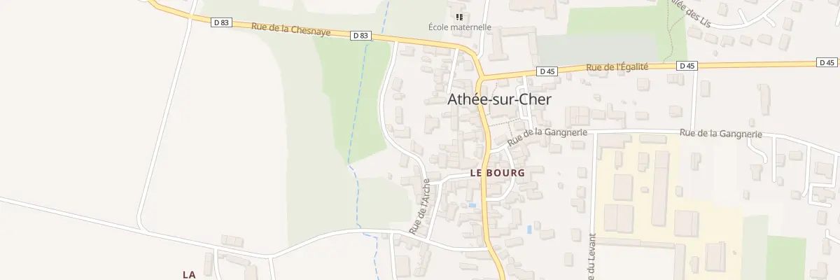 Plan du 11 Rue de l’Arche à Athée-sur-Cher