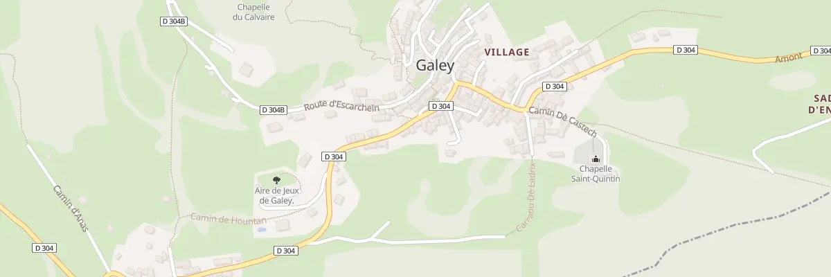 Plan du 71 Village à Montjoie-en-Couserans