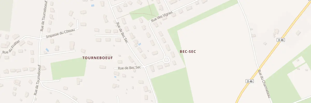 Plan du 2 Rue des Vignes à Auzouer-en-Touraine