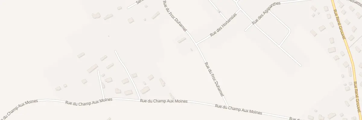 Plan du 304 Rue du Froc Duhamel à Bosroumois