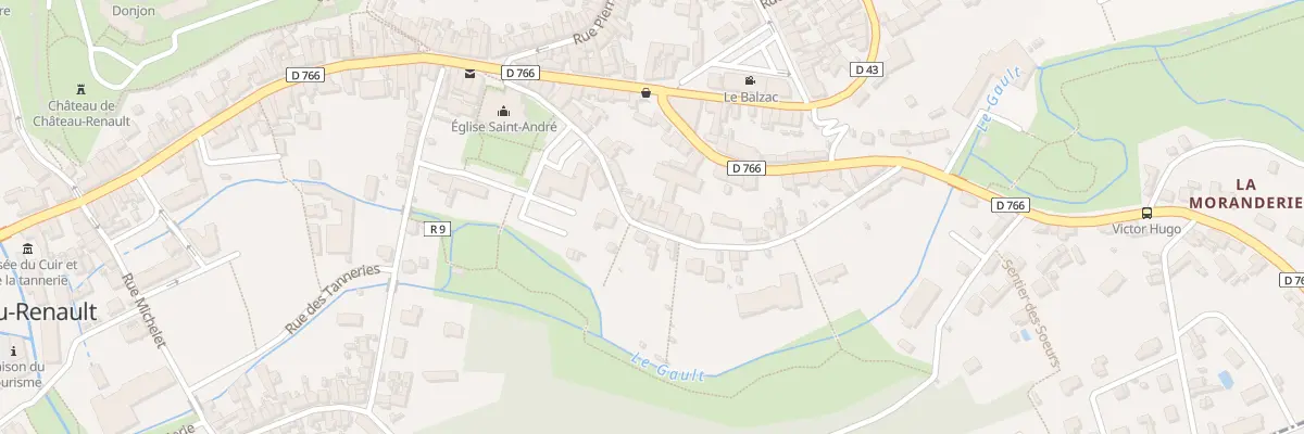 Plan du 23 Rue Martin Gardien à Château-Renault
