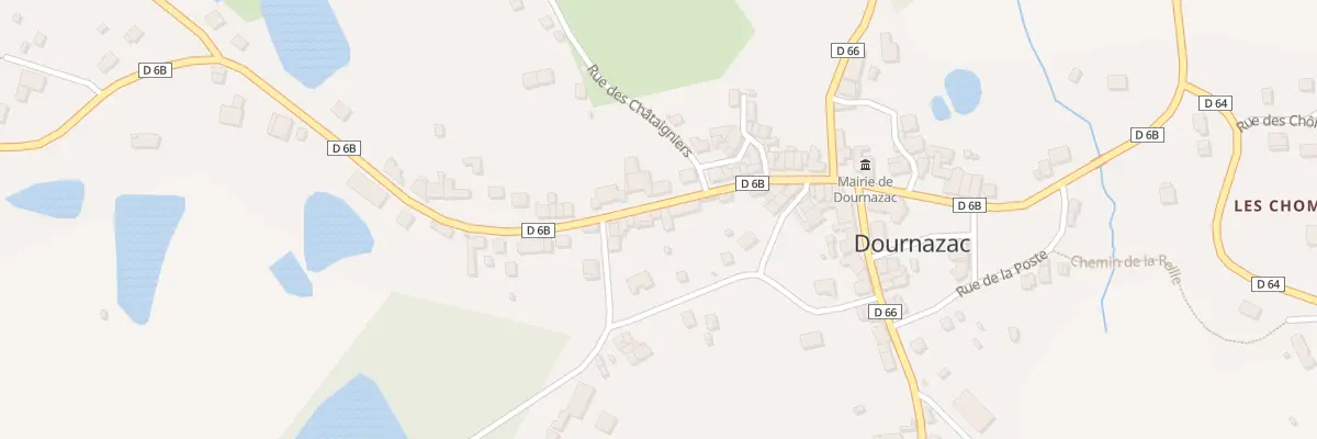 Plan du 27 Rue des Feuillardiers à Dournazac