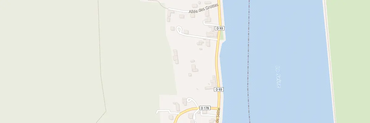 Plan du 64 Quai de Seine à Caumont
