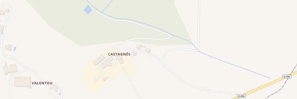 Plan du 5082 Castagne à Saint-Beauzeil