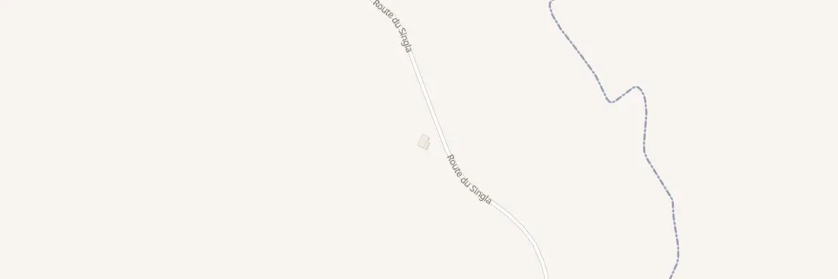 Plan du 715 Rte du Singla à Condezaygues
