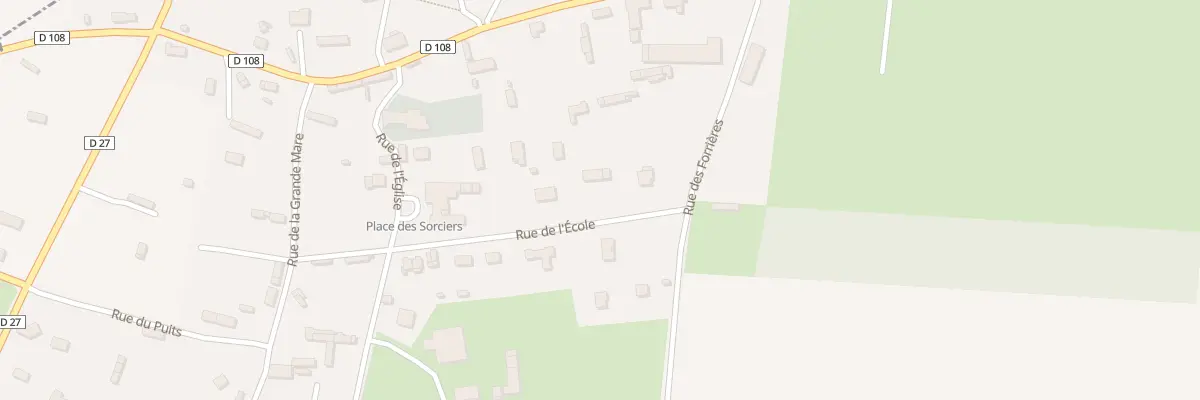Plan du 154 Rue des Forrieres à Greuville