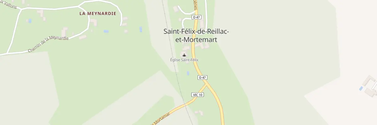 Plan du 30 Le Bourg à Saint-Félix-de-Reillac-et-Mortemart