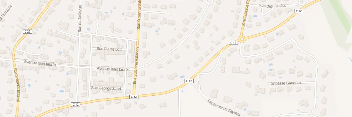 Plan du 10 Rue Baptiste Marcet à Saint-Junien