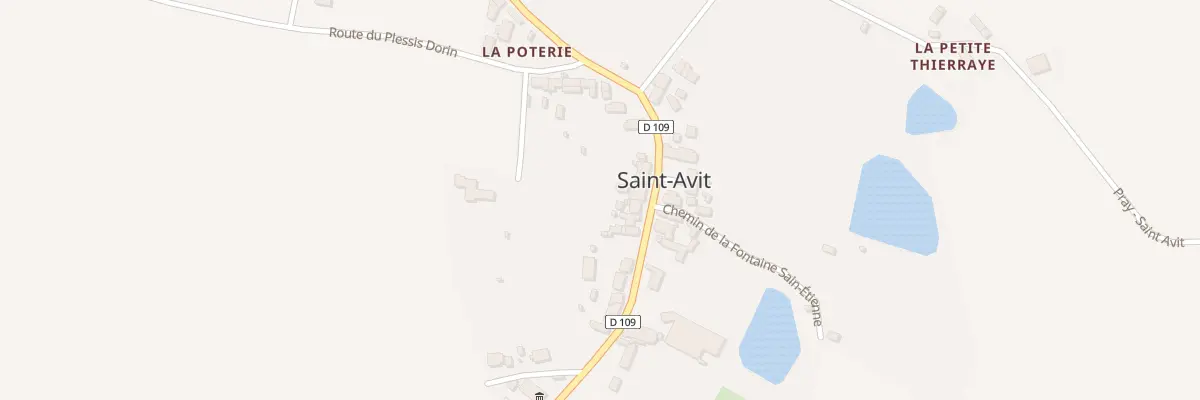 Plan du 24 Rue de la Colline à Couëtron-au-Perche