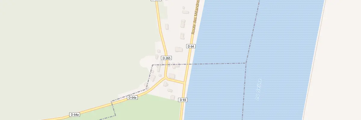 Plan du 1 Rte des Meandres à Mauny