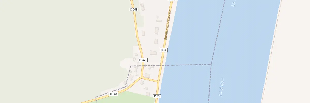 Plan du 39 Rte des Meandres à Mauny