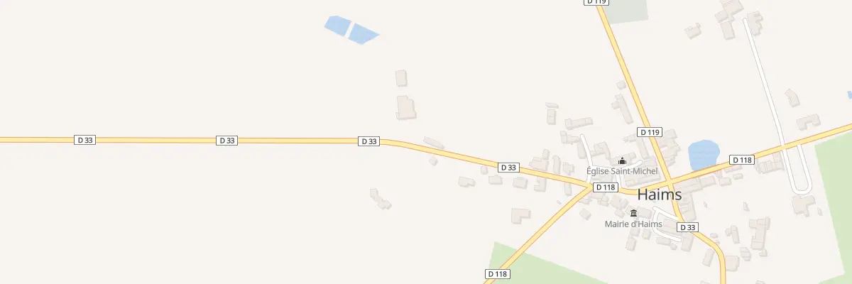 Plan du 10 Rte d’Antigny à Haims