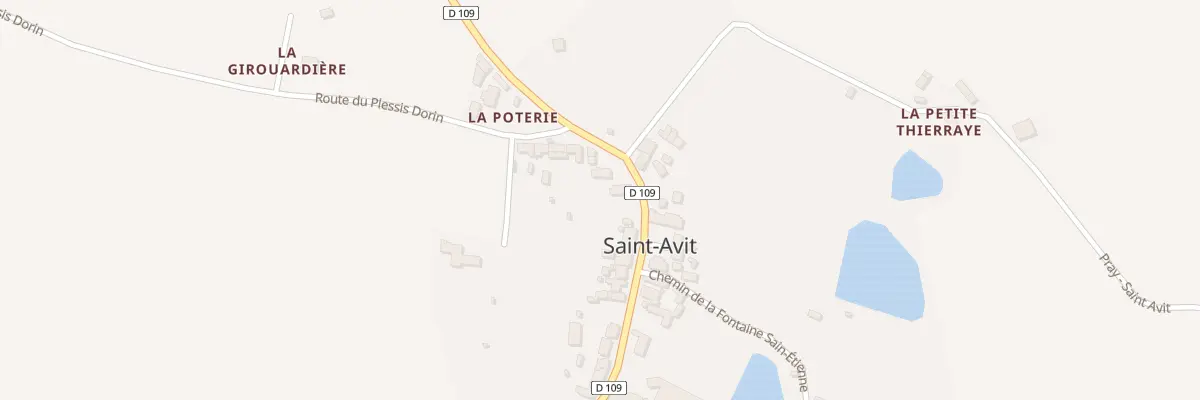 Plan du 30B Rue de la Colline à Couëtron-au-Perche