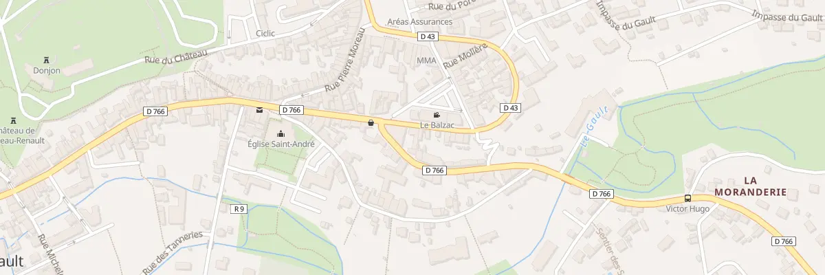 Plan du 33 Rue de la République à Château-Renault
